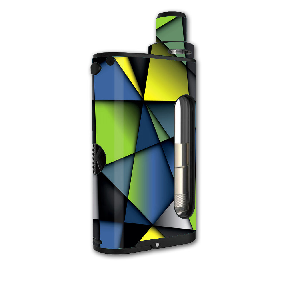  Green Blue Geometry Shapes Kangertech Cupti Skin