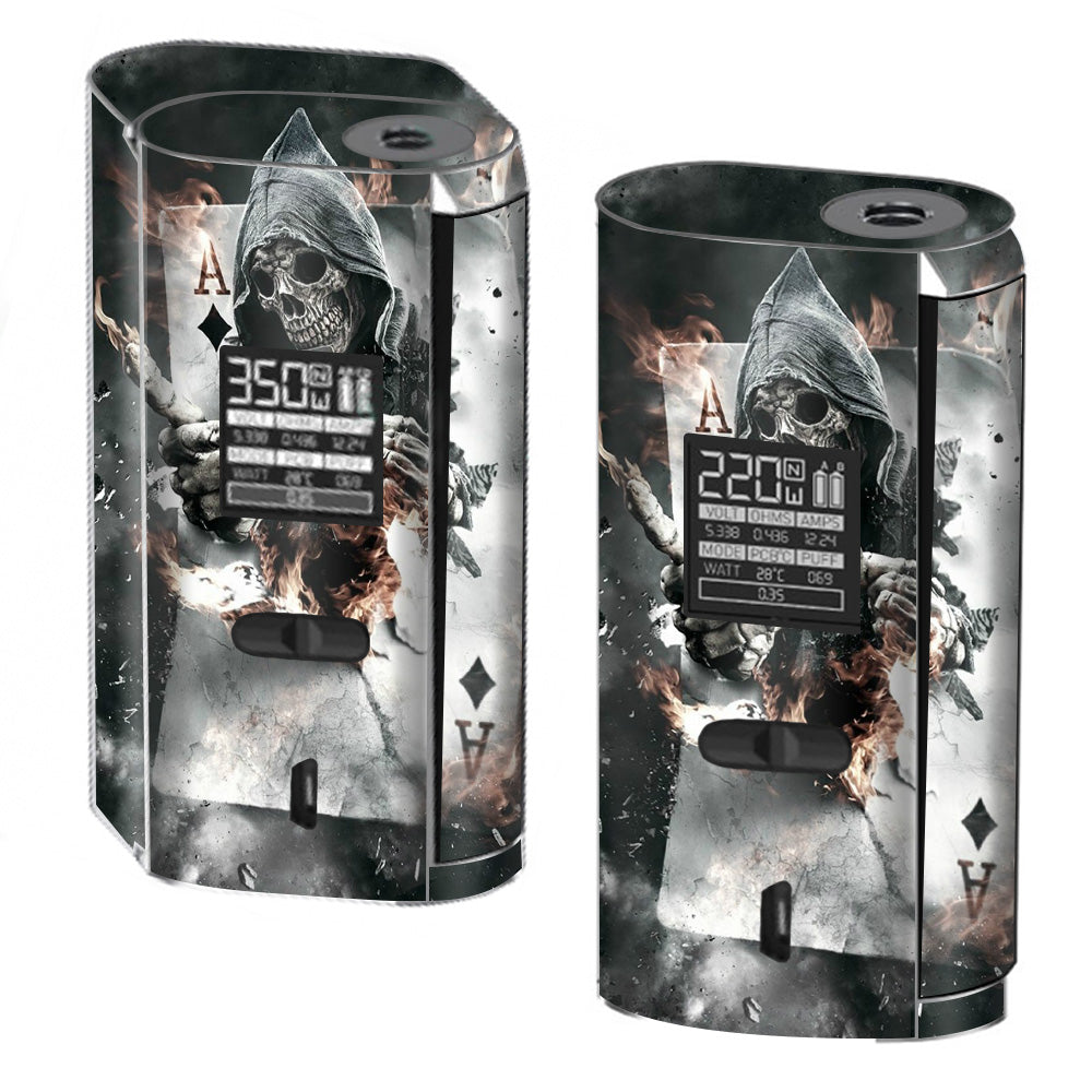  Ace Diamonds Grim Reeper Skull Smok GX2/4 350w Skin
