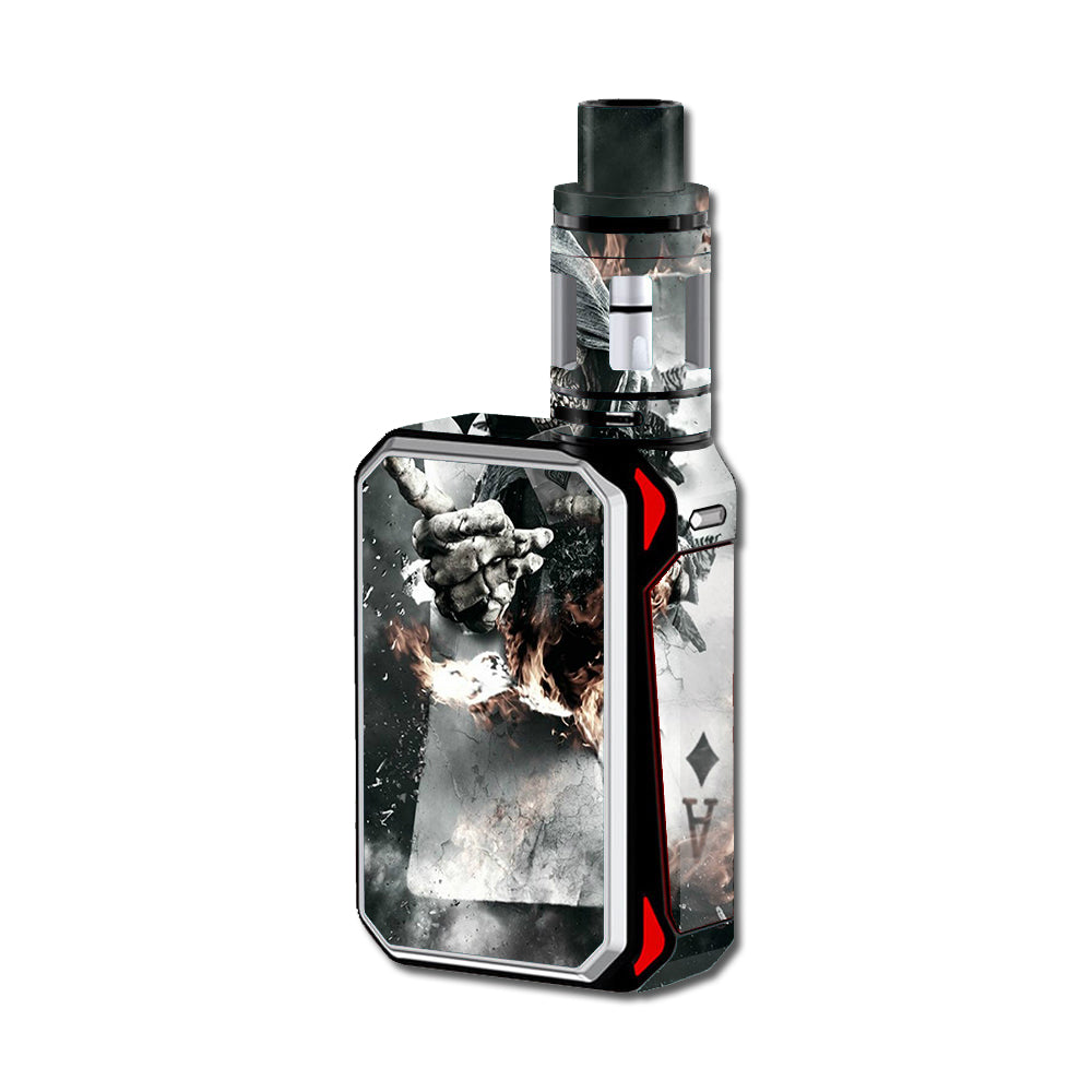  Ace Diamonds Grim Reeper Skull Smok G-Priv 220W Skin