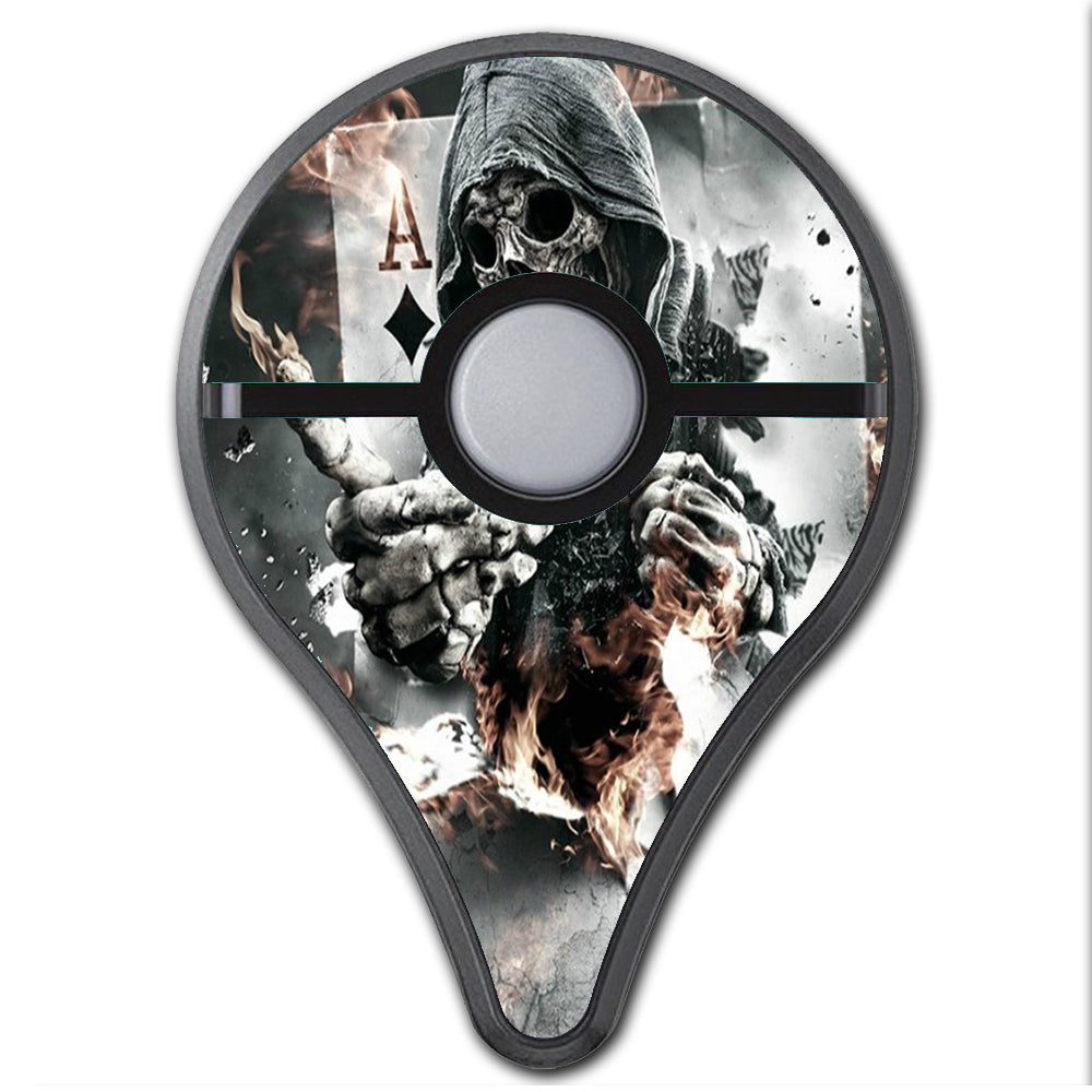  Ace Diamonds Grim Reeper Skull Pokemon Go Plus Skin