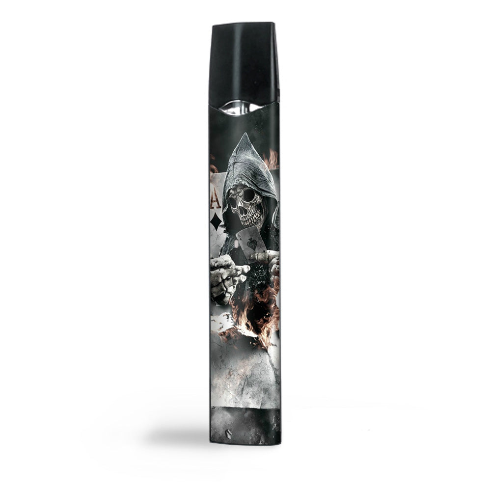  Ace Diamonds Grim Reeper Skull Smok Infinix Ultra Portable Skin