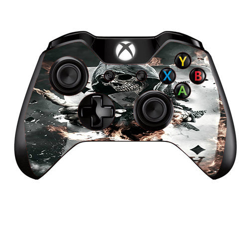  Ace Diamonds Grim Reeper Skull Microsoft Xbox One Controller Skin