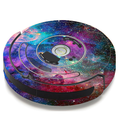  Colorful Space Gasses iRobot Roomba 650/655 Skin