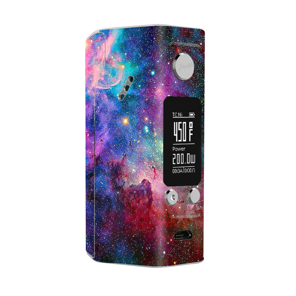  Colorful Space Gasses Wismec Reuleaux RX200S Skin
