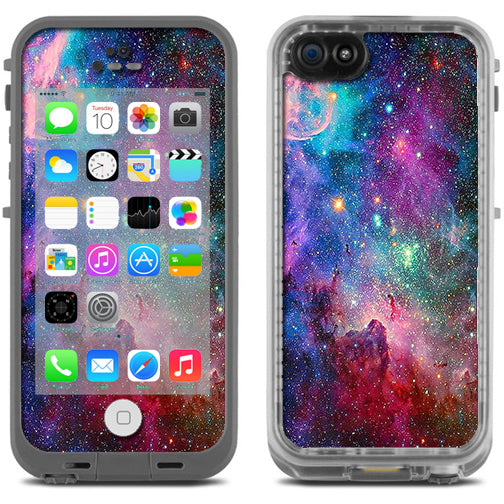  Colorful Space Gasses Lifeproof Fre iPhone 5C Skin