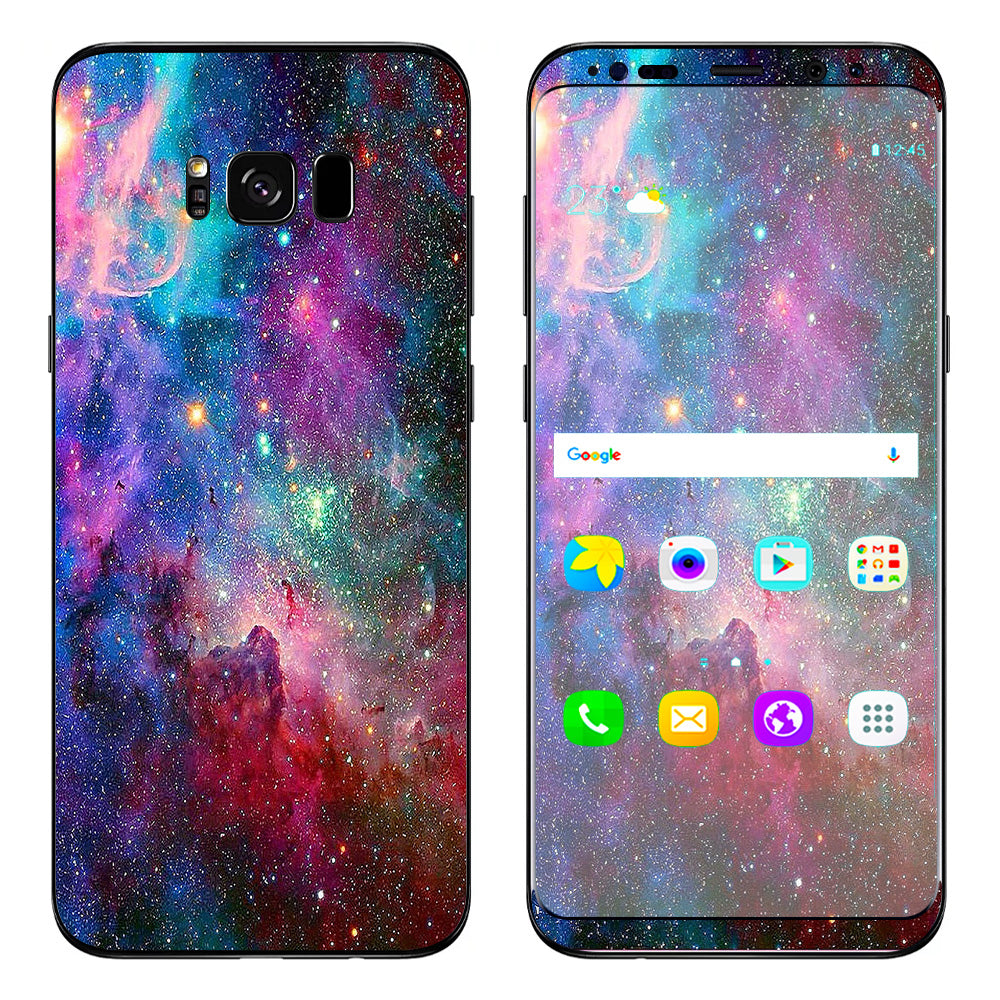  Colorful Space Gasses Samsung Galaxy S8 Plus Skin