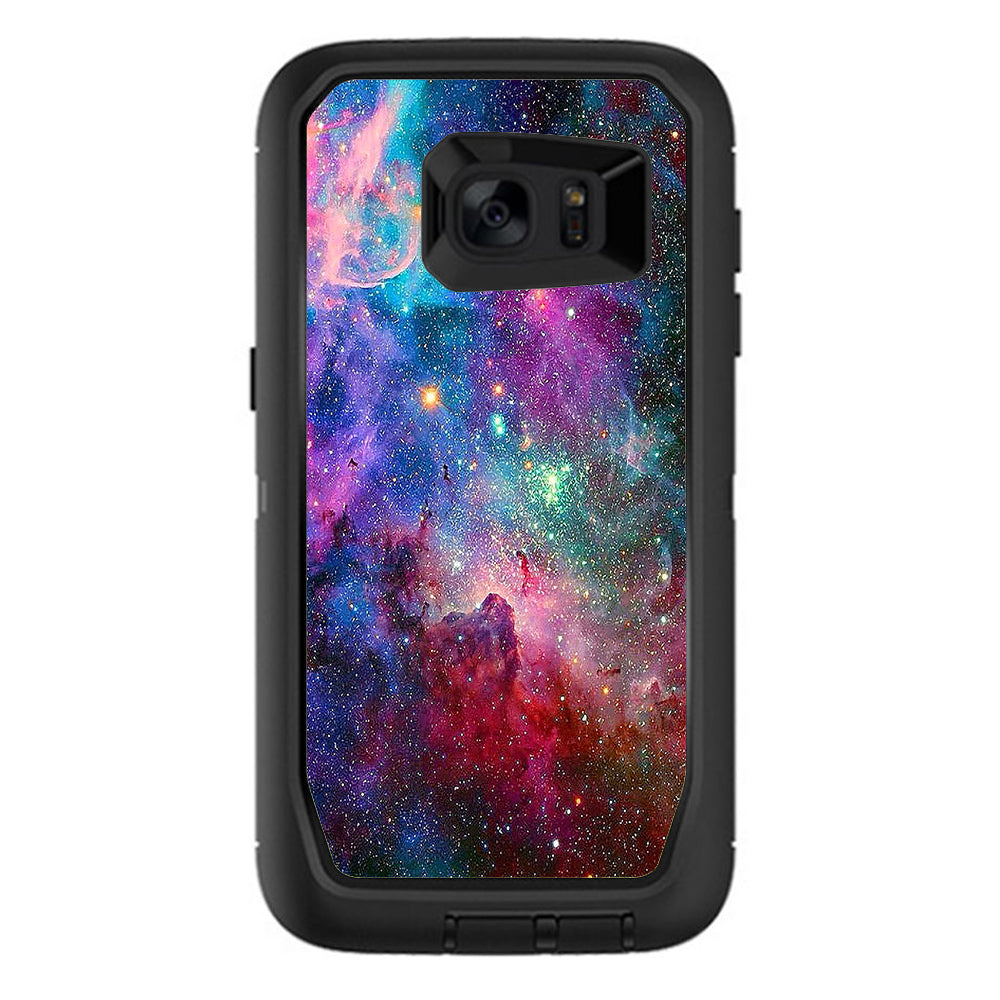  Colorful Space Gasses Otterbox Defender Samsung Galaxy S7 Edge Skin