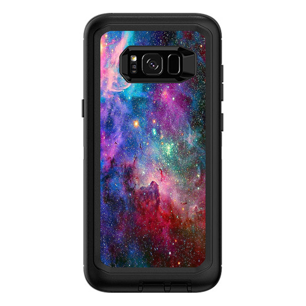  Colorful Space Gasses Otterbox Defender Samsung Galaxy S8 Plus Skin