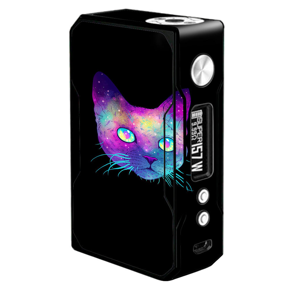  Colorful Galaxy Space Cat Voopoo Drag 157w Skin