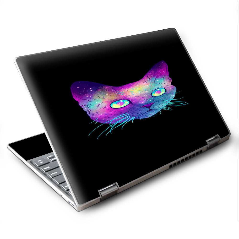  Colorful Galaxy Space Cat Lenovo Yoga 710 11.6" Skin