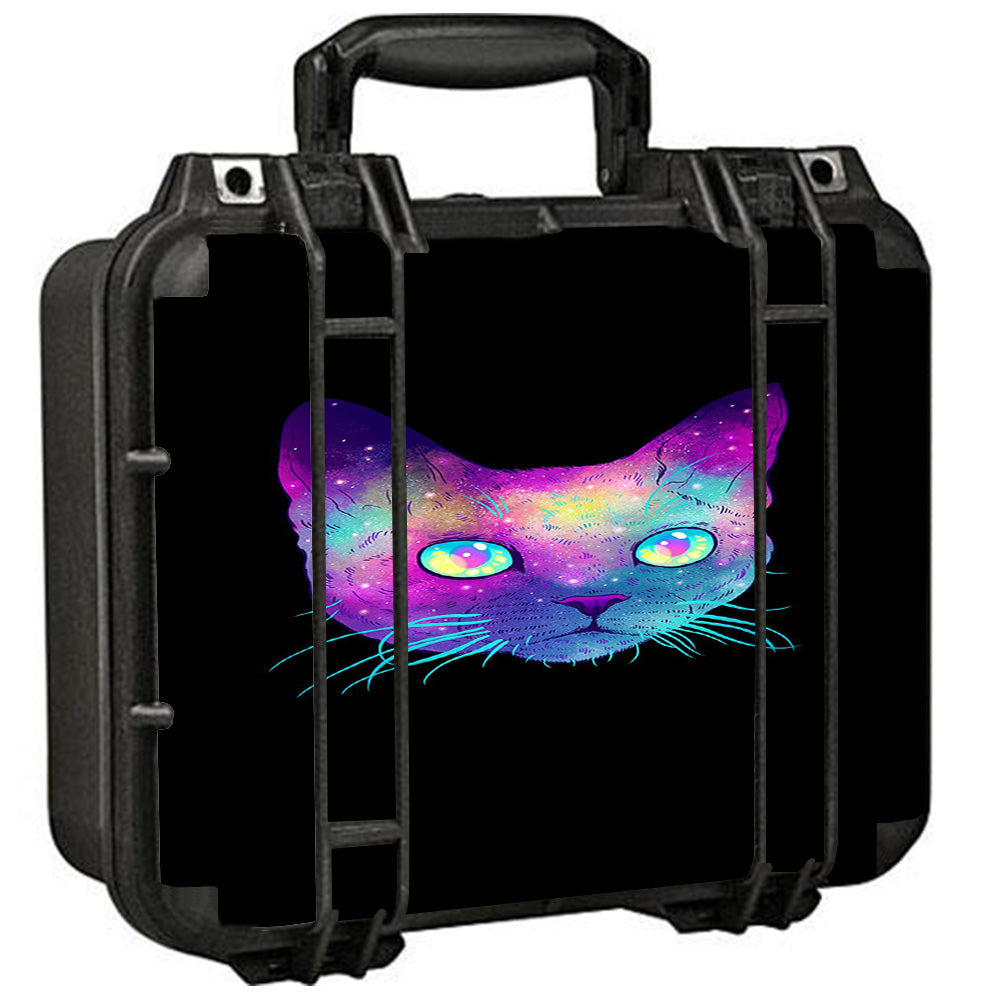  Colorful Galaxy Space Cat Pelican Case 1400 Skin