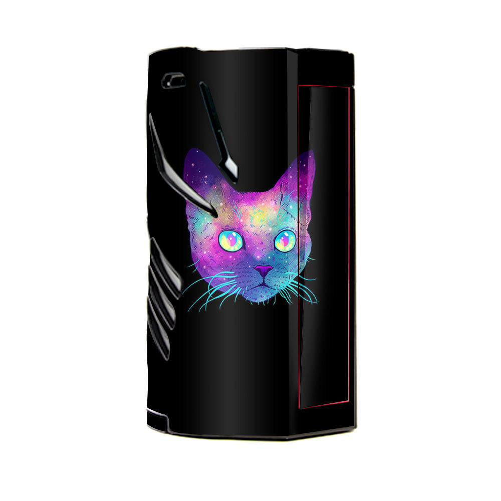  Colorful Galaxy Space Cat T-Priv 3 Smok Skin