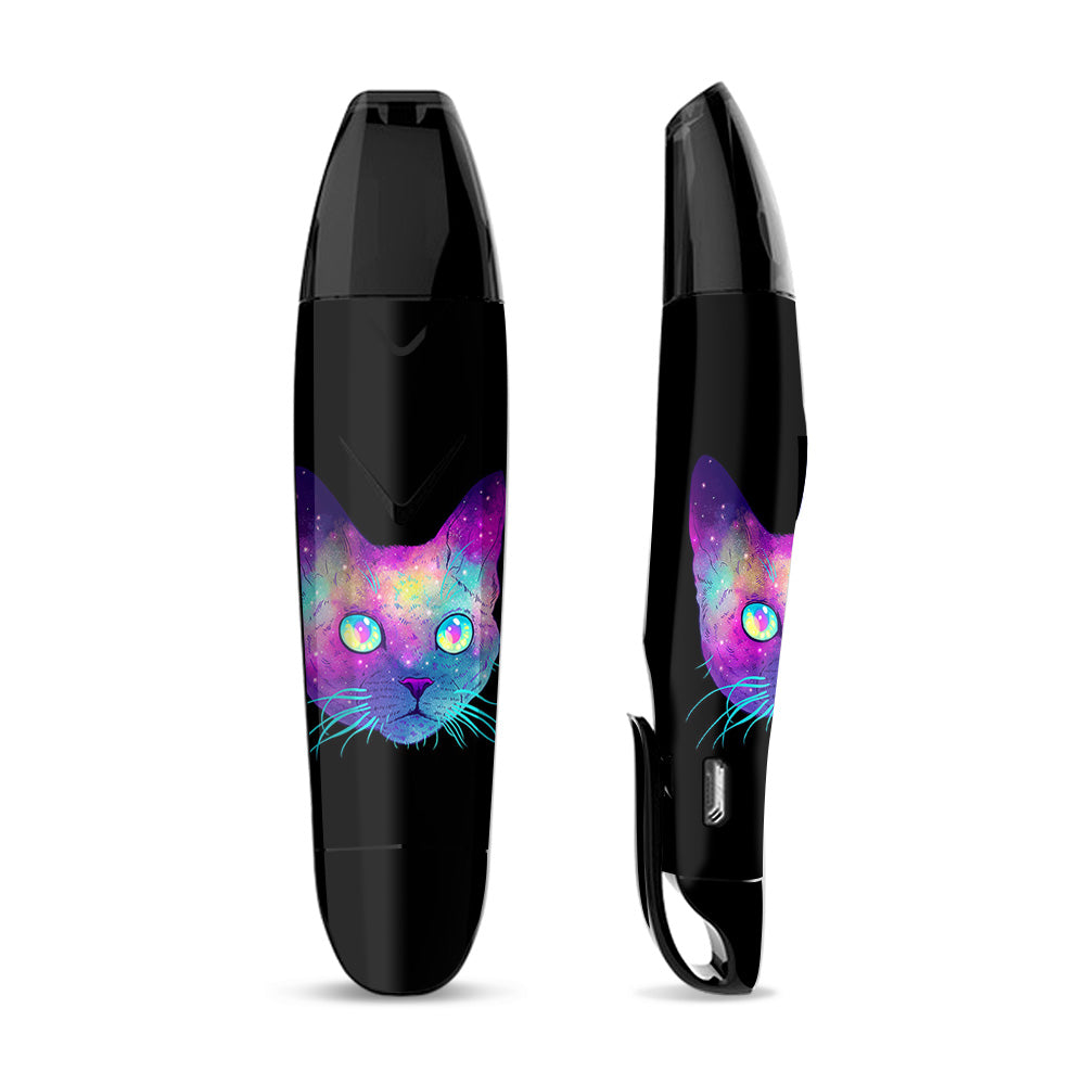 Skin Decal Vinyl Wrap for Suorin Vagon  Vape / Colorful Galaxy Space Cat