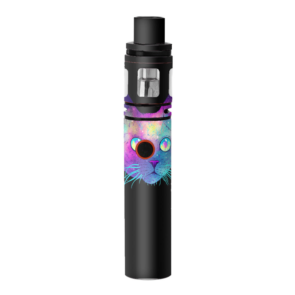  Colorful Galaxy Space Cat Smok Stick V8 Skin
