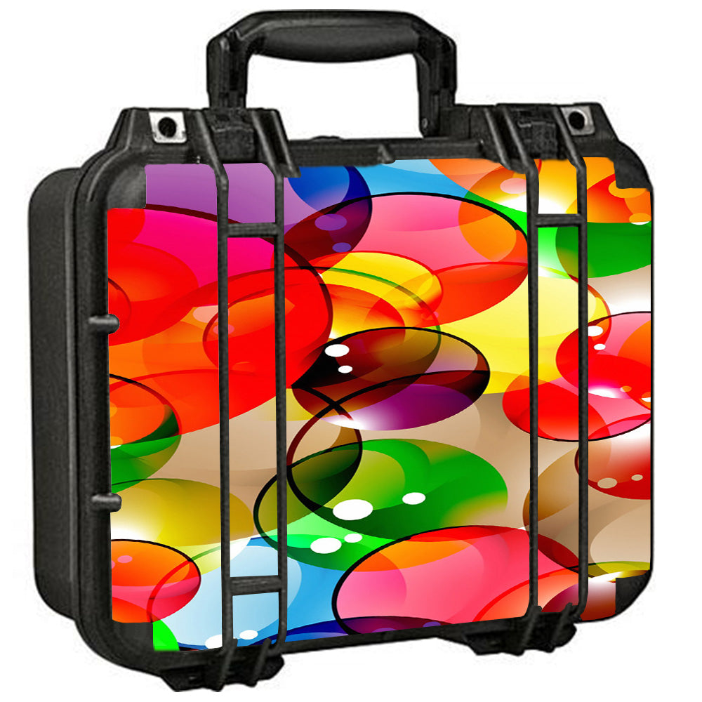  Colorful Bubbles Pelican Case 1400 Skin