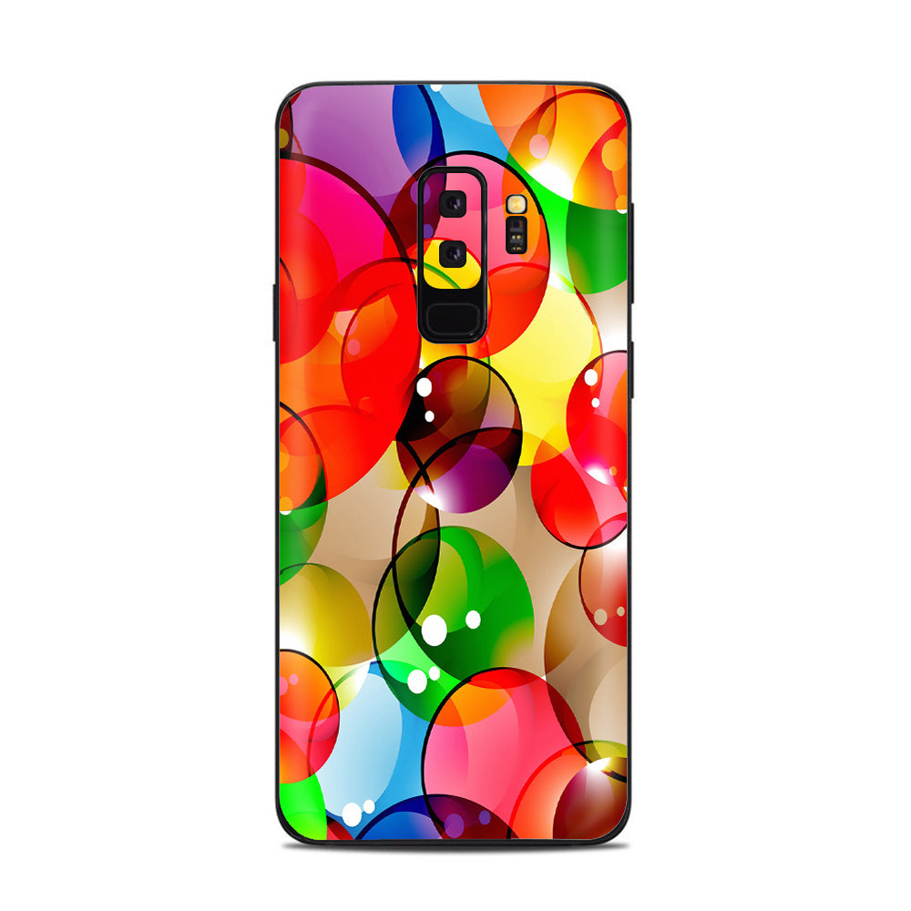  Colorful Bubbles Samsung Galaxy S9 Plus Skin