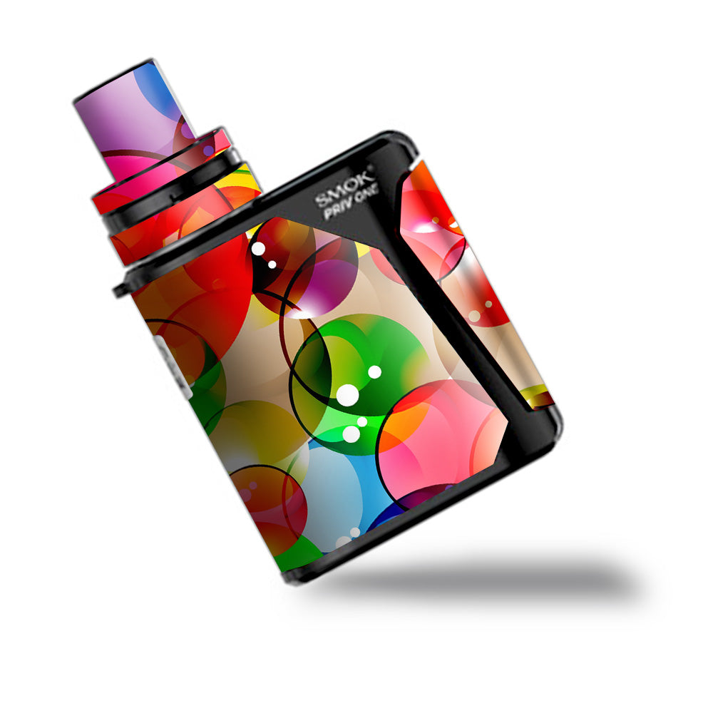  Colorful Bubbles Smok Priv One Skin