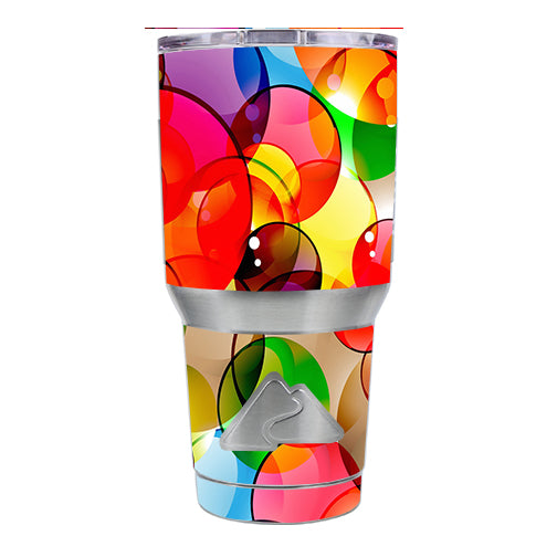  Colorful Bubbles Ozark Trail 20oz Tumbler Skin