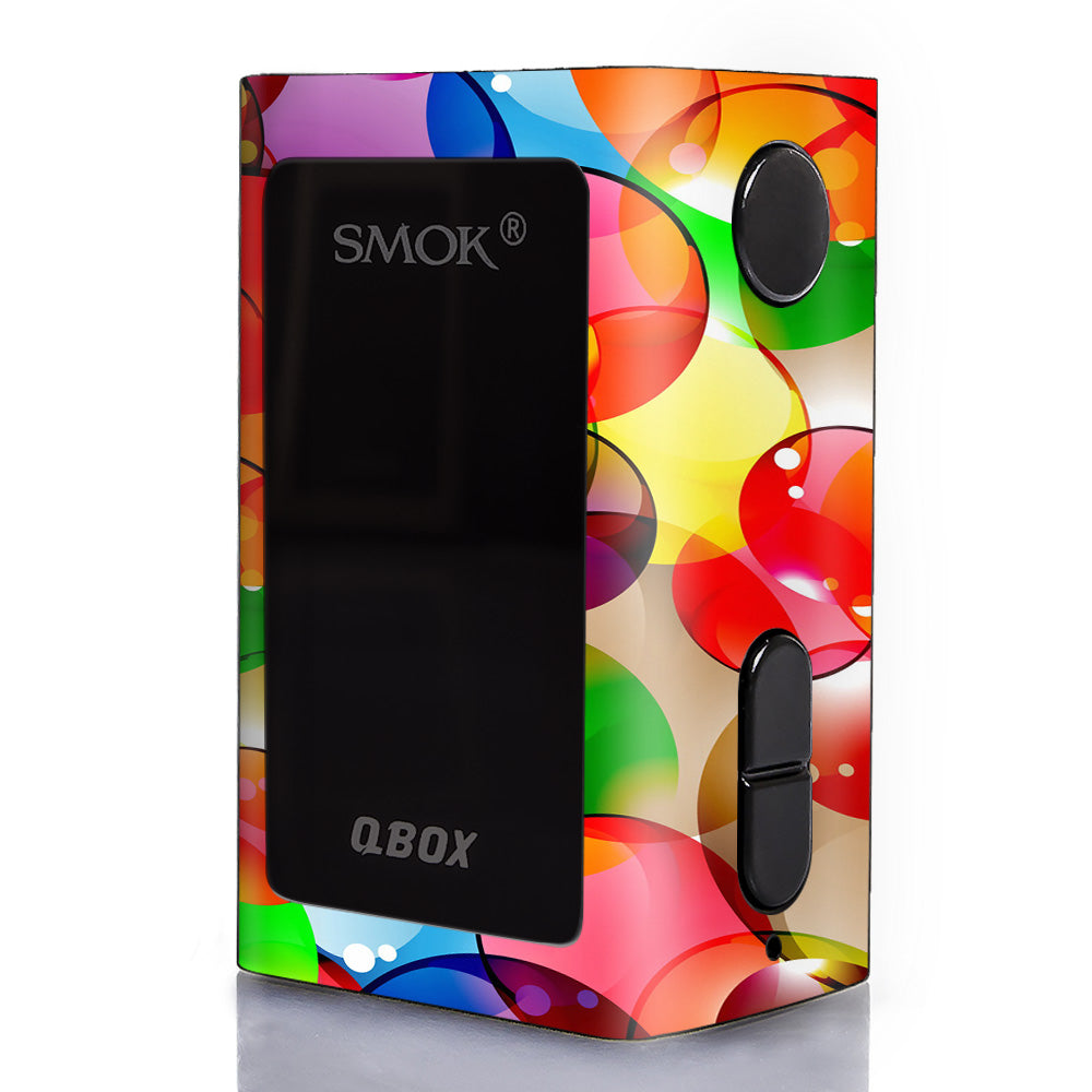  Colorful Bubbles Smok Q-Box Skin