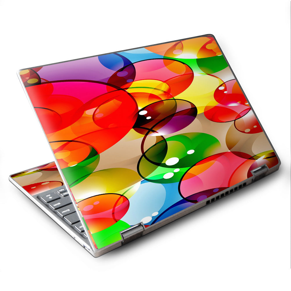  Colorful Bubbles Lenovo Yoga 710 11.6" Skin