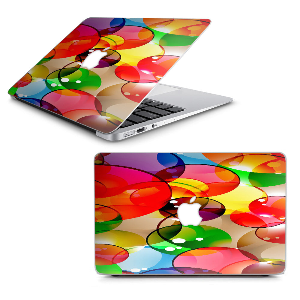  Colorful Bubbles Macbook Air 11" A1370 A1465 Skin