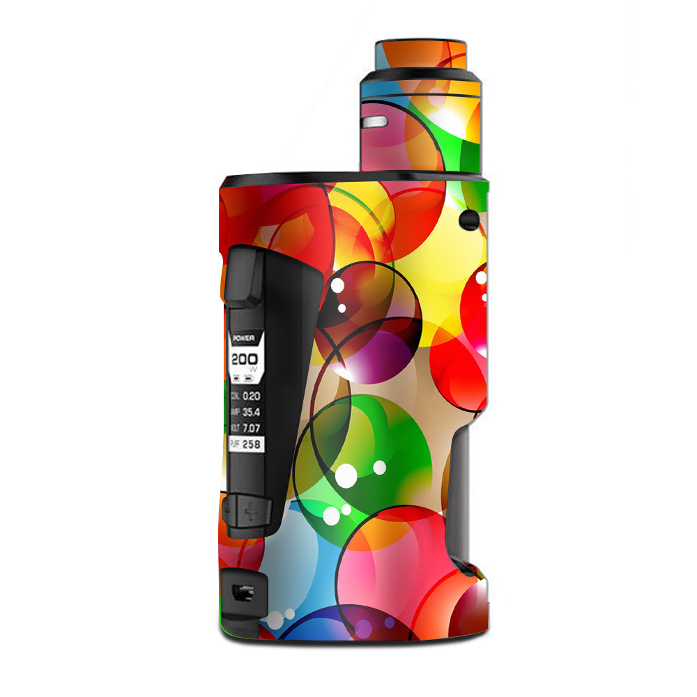  Colorful Bubbles G Box Squonk Geek Vape Skin