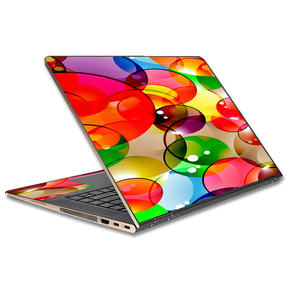  Colorful Bubbles HP Spectre x360 13t Skin