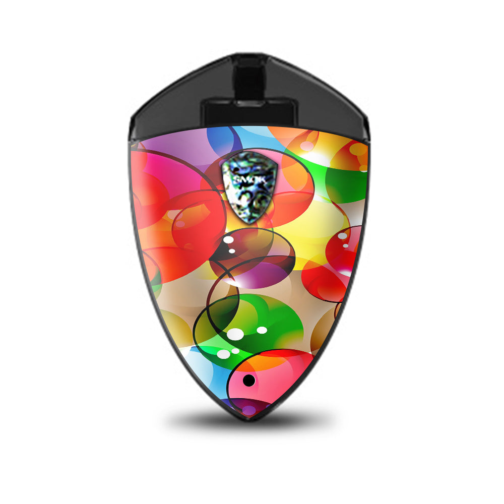  Colorful Bubbles Smok Rolo Badge Skin