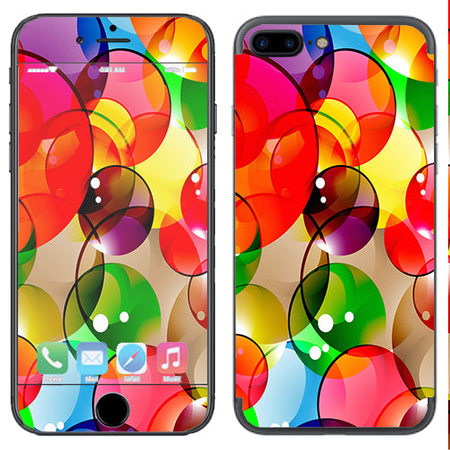  Colorful Bubbles Apple  iPhone 7+ Plus / iPhone 8+ Plus Skin