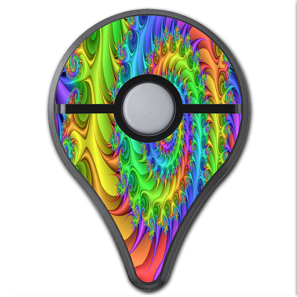  Trippy Color Swirl Pokemon Go Plus Skin