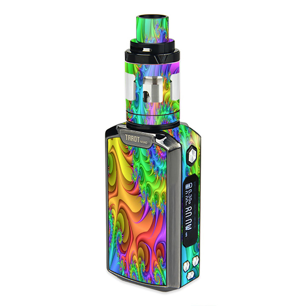  Trippy Color Swirl Vaporesso  Tarot Nano Skin