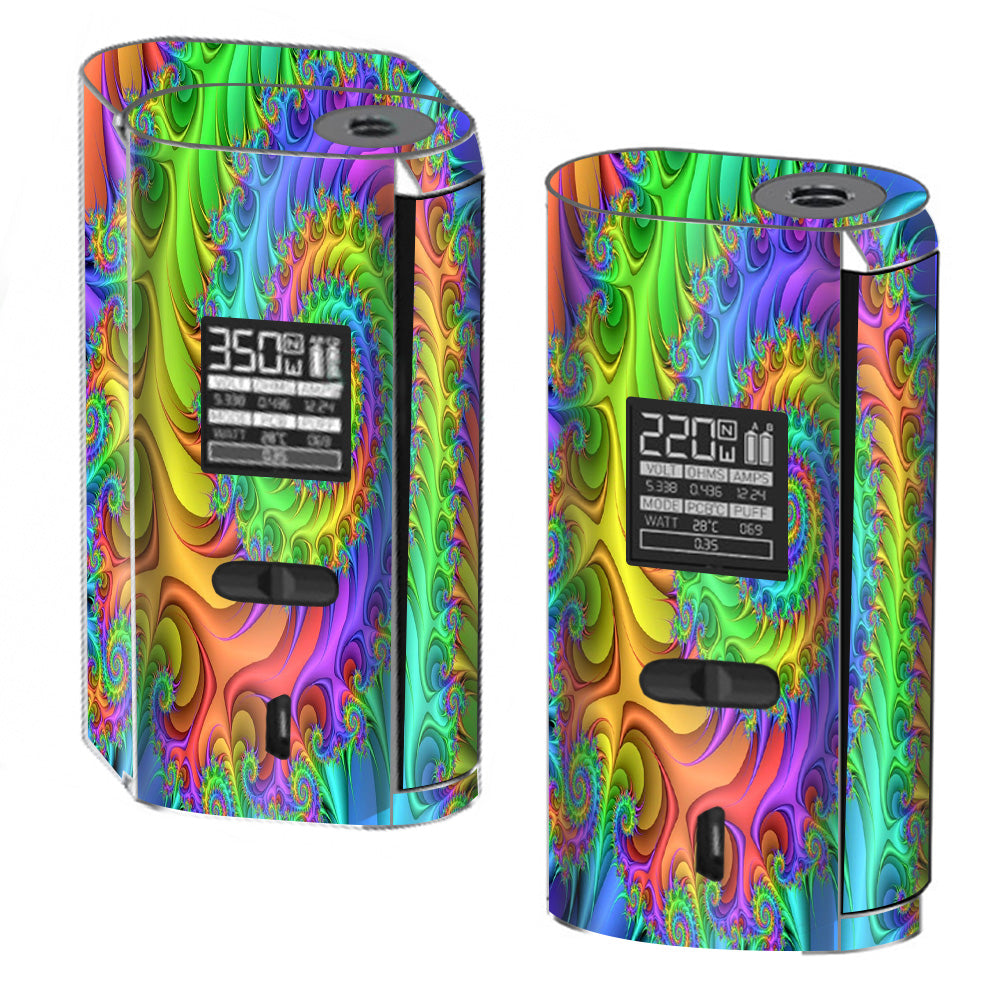  Trippy Color Swirl Smok GX2/4 350w Skin