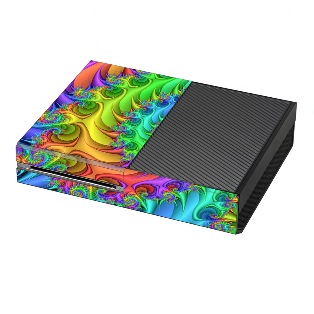  Trippy Color Swirl Microsoft Xbox One Skin