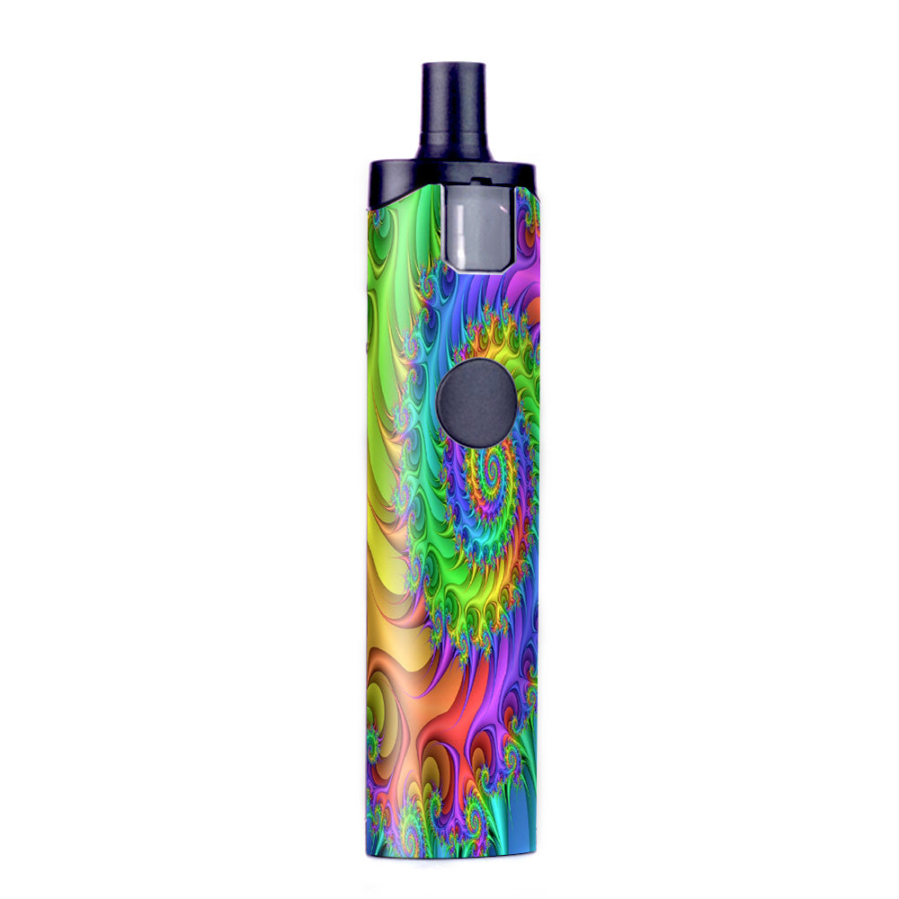  Trippy Color Swirl Wismec Motiv Pod Skin