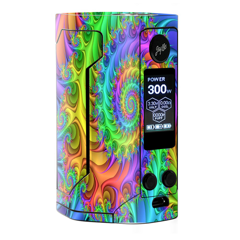  Trippy Color Swirl Wismec RX Gen 3 Skin