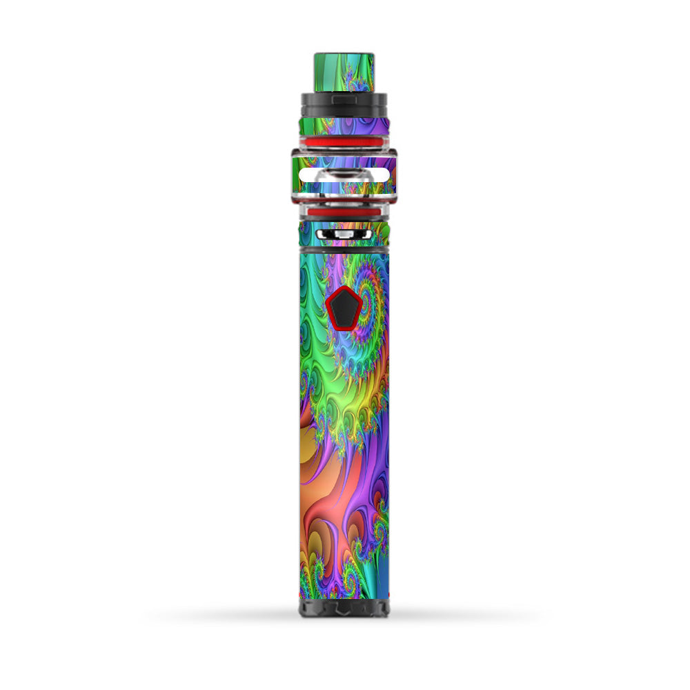 Trippy Color Swirl Smok Stick Prince Baby Skin