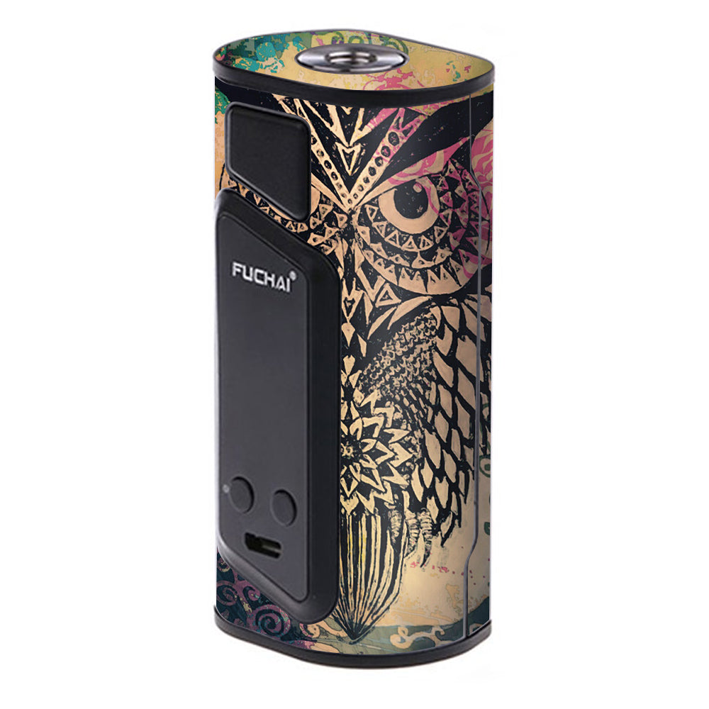  Tribal Abstract Owl Sigelei Fuchai Duo-3 Skin