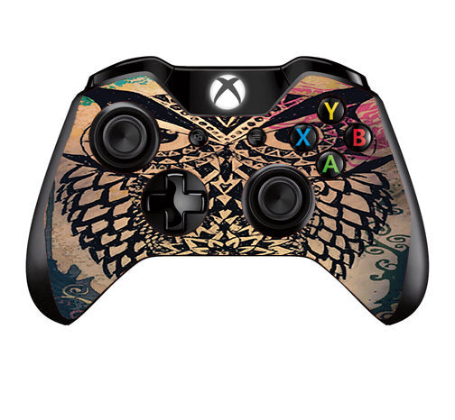  Tribal Abstract Owl Microsoft Xbox One Controller Skin