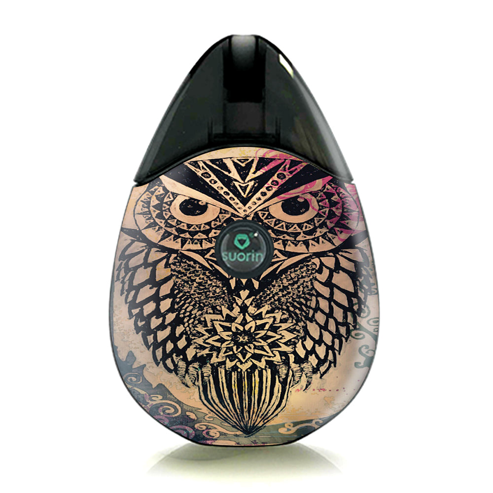  Tribal Abstract Owl Suorin Drop Skin