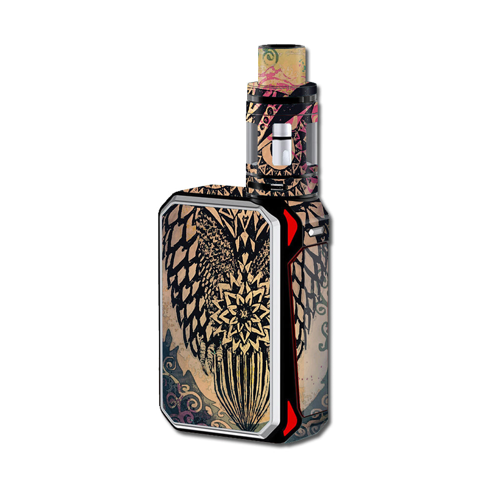  Tribal Abstract Owl Smok G-Priv 220W Skin