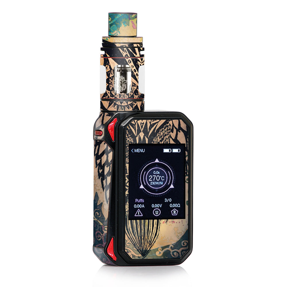  Tribal Abstract Owl Smok G-priv 2 Skin