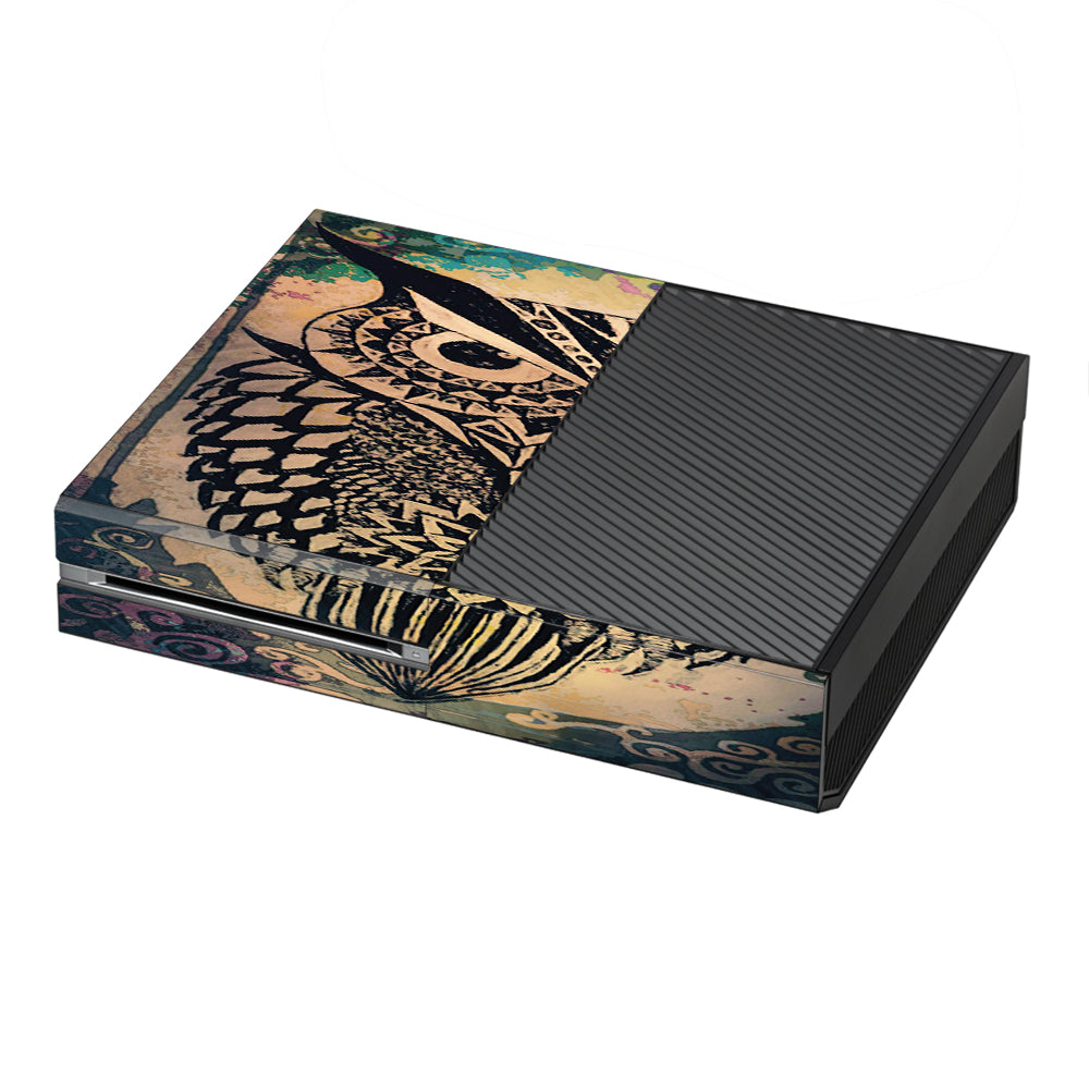  Tribal Abstract Owl Microsoft Xbox One Skin