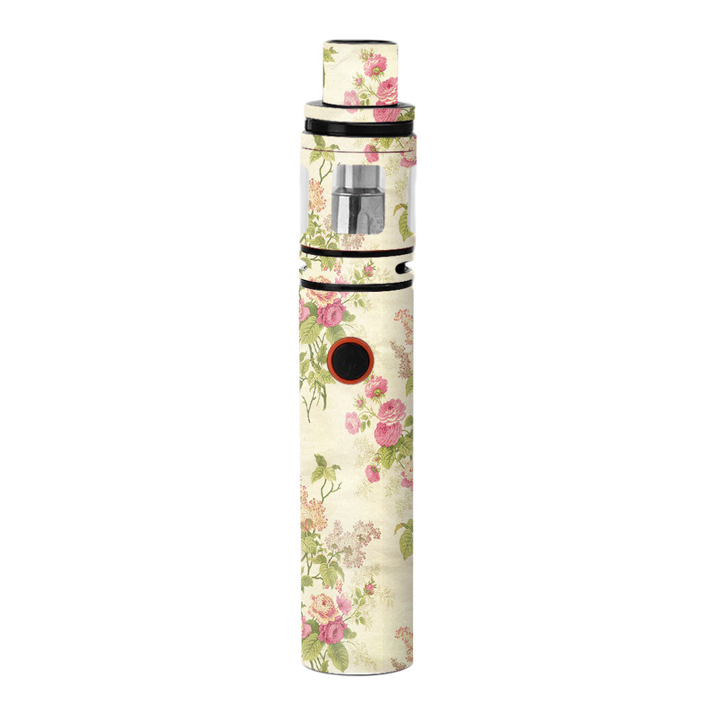  Charming Flowers Trendy Smok Stick V8 Skin