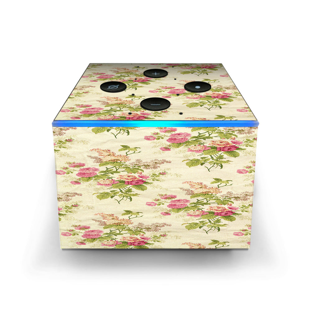  Charming Flowers Trendy Amazon Fire TV Cube Skin