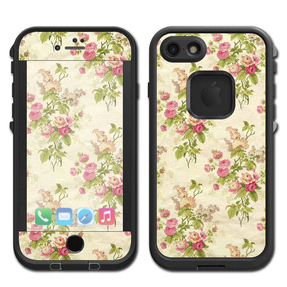  Charming Flowers Trendy Lifeproof Fre iPhone 7 or iPhone 8 Skin