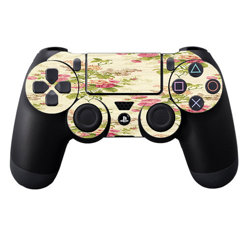  Charming Flowers Trendy Sony Playstation PS4 Controller Skin
