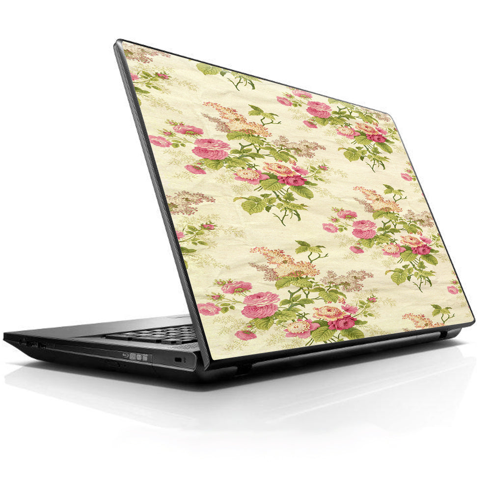  Charming Flowers Trendy Universal 13 to 16 inch wide laptop Skin