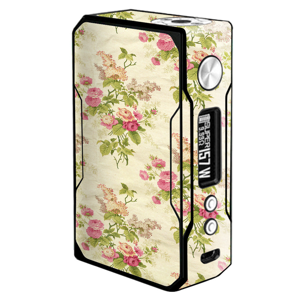  Charming Flowers Trendy Voopoo Drag 157w Skin