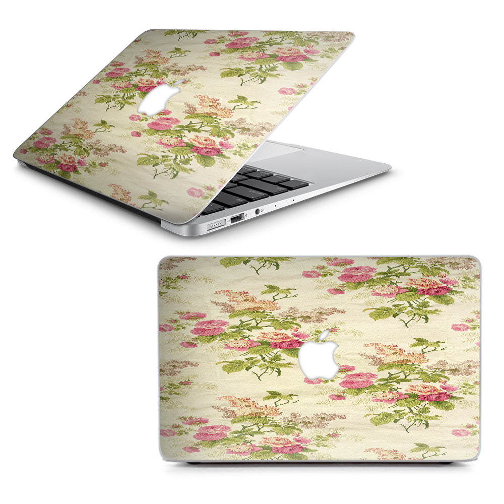  Charming Flowers Trendy Macbook Air 11" A1370 A1465 Skin