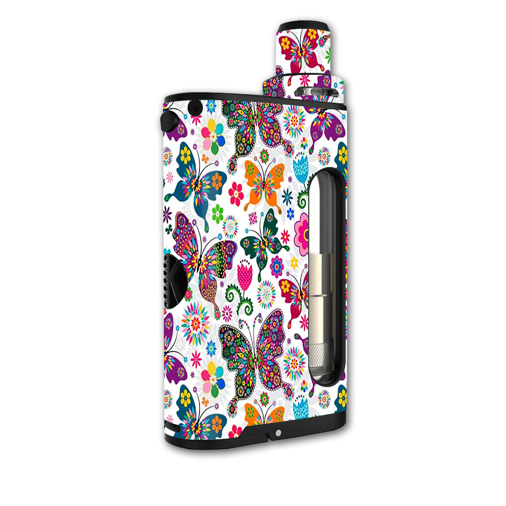  Butterflies Colorful Floral Kangertech Cupti Skin